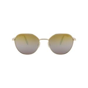 Maui Jim Round-Frame Monel Sunglasses Gold Unisex-Adult